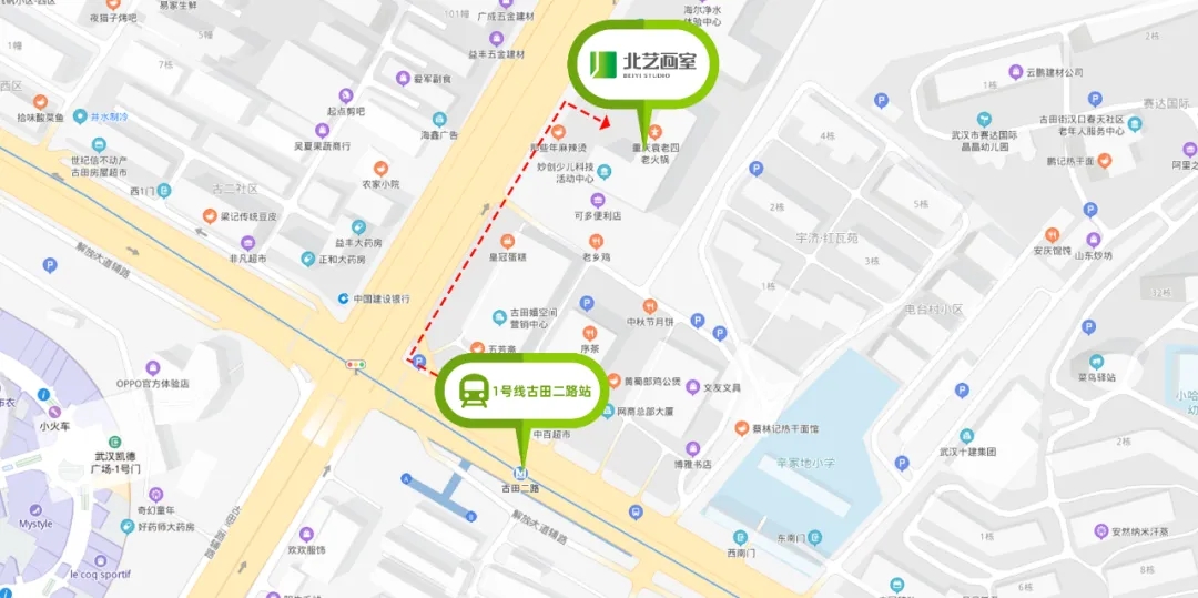 古田校區(qū)位置