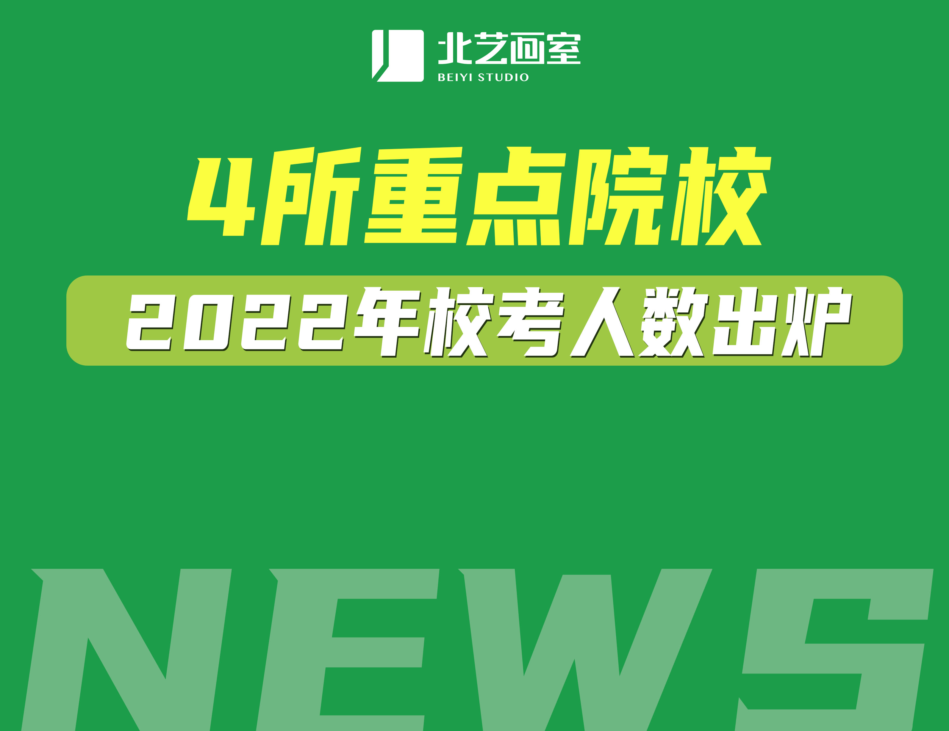 這4所重點(diǎn)藝術(shù)院校2022年?？既藬?shù)出爐！淘汰率繼續(xù)上升？