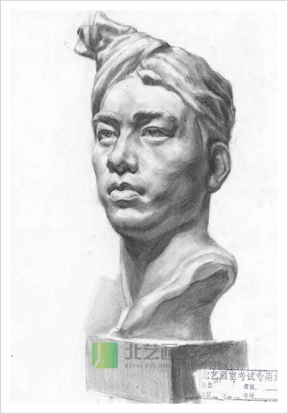 武漢北藝畫(huà)室素描石膏像作品賞析