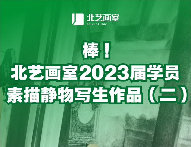 棒！北藝畫室2023屆學(xué)員素描靜物寫生作品（二）