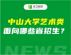 中山大學(xué)藝術(shù)類面向哪些省招生？有湖北嗎