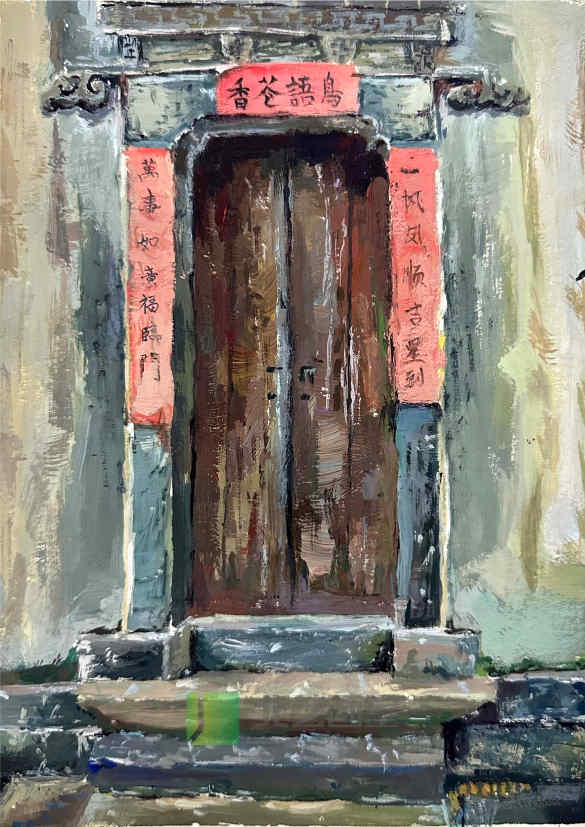 武漢北藝畫(huà)室色彩風(fēng)景作品賞析